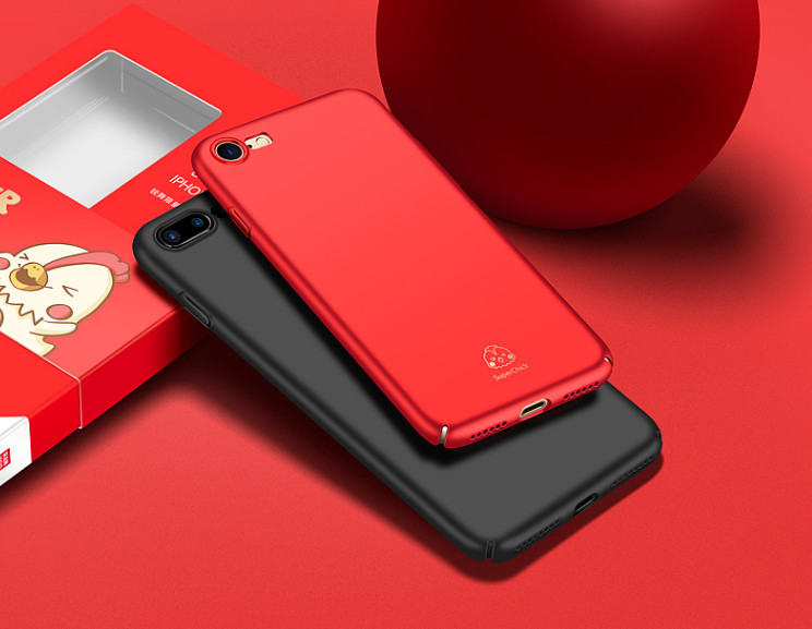 红色手机壳 数码产品拍摄